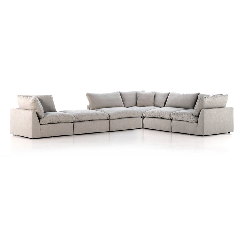 Stevie 5-Piece Sectional - Destin Flannel