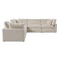 Stevie 5-Piece Sectional - Crypton Nomad Snow