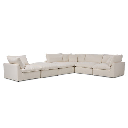 Stevie 5-Piece Sectional - Crypton Nomad Snow