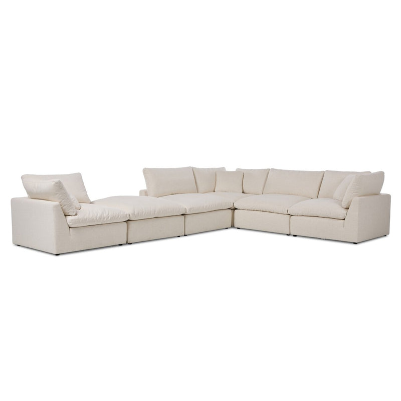 Stevie 5-Piece Sectional - Crypton Nomad Snow