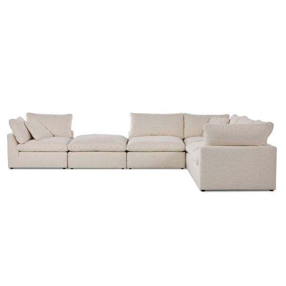 Stevie 5-Piece Sectional - Crypton Nomad Snow