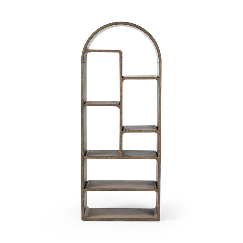 Risa Bookcase - Lamont Natural Oak Veneer