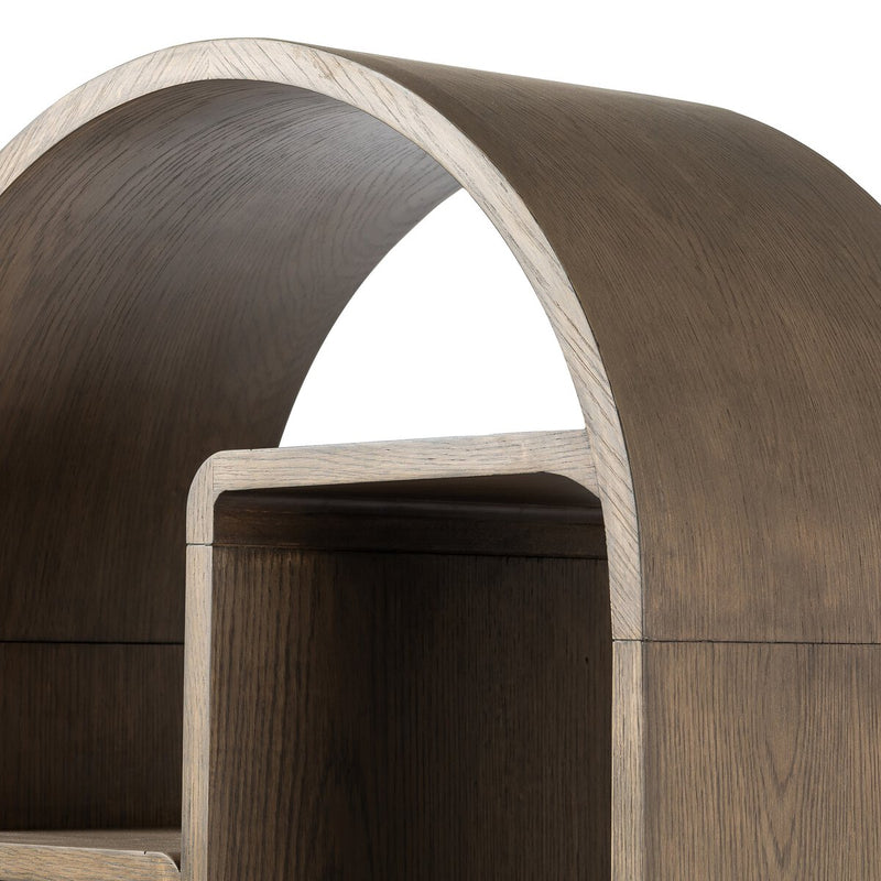 Risa Bookcase - Lamont Natural Oak Veneer