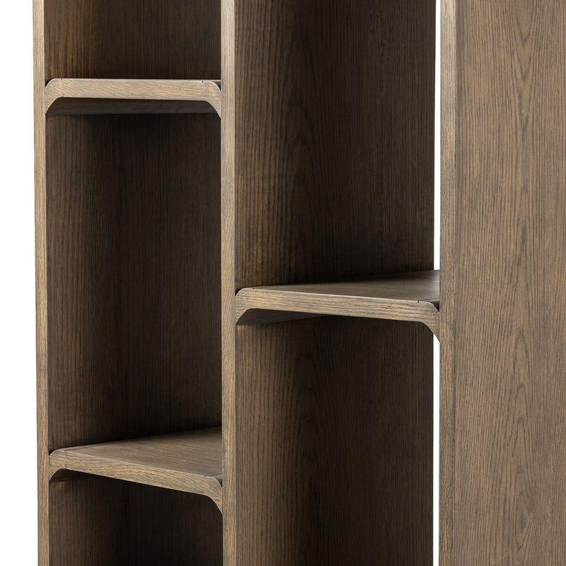 Risa Bookcase - Lamont Natural Oak Veneer
