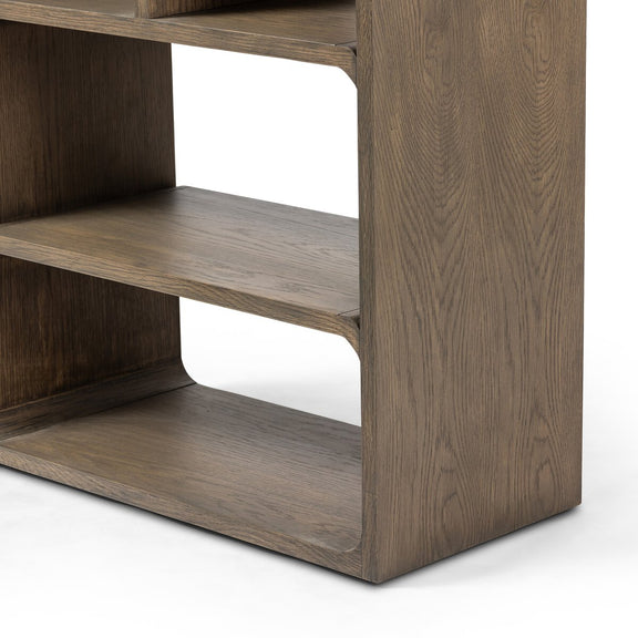 Risa Bookcase - Lamont Natural Oak Veneer