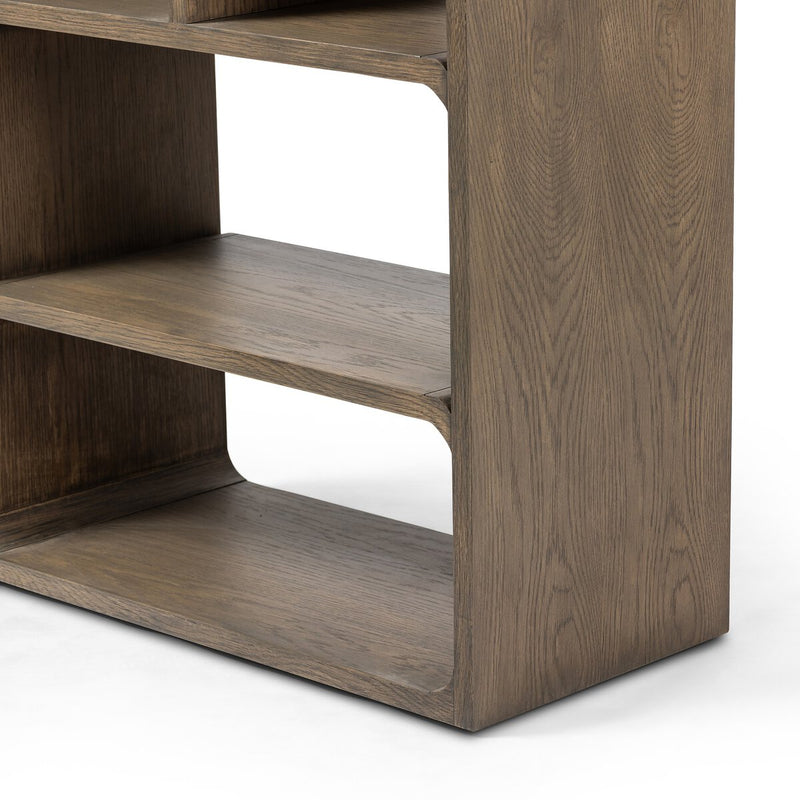 Risa Bookcase - Lamont Natural Oak Veneer