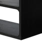 Risa Bookcase - Brushed Ebony Oak Veneer