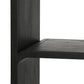 Risa Bookcase - Brushed Ebony Oak Veneer