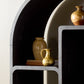 Risa Bookcase - Brushed Ebony Oak Veneer