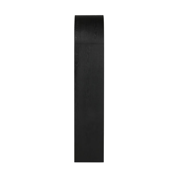 Risa Bookcase - Brushed Ebony Oak Veneer