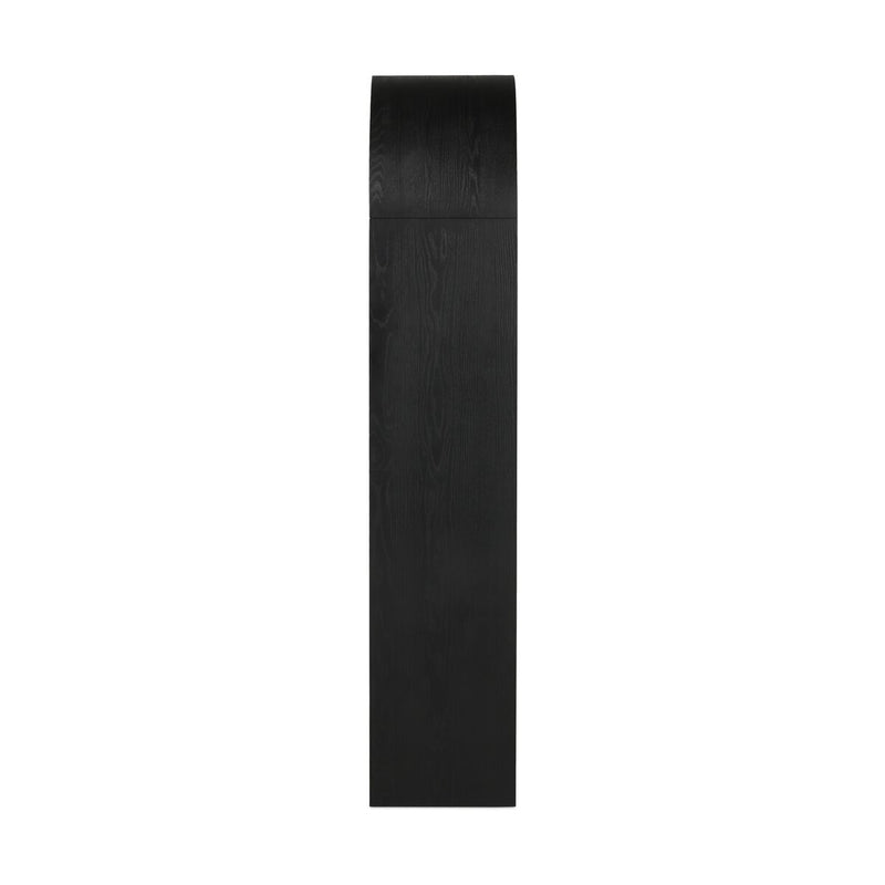 Risa Bookcase - Brushed Ebony Oak Veneer