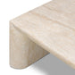 Brad Coffee Table - Faux Travertine