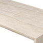 Brad Coffee Table - Faux Travertine