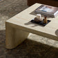 Brad Coffee Table - Faux Travertine