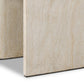 Brad End Table - Faux Travertine