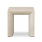Brad End Table - Faux Travertine
