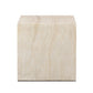 Brad End Table - Faux Travertine