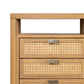 Westlake Executive Desk - Natural Circle Cane