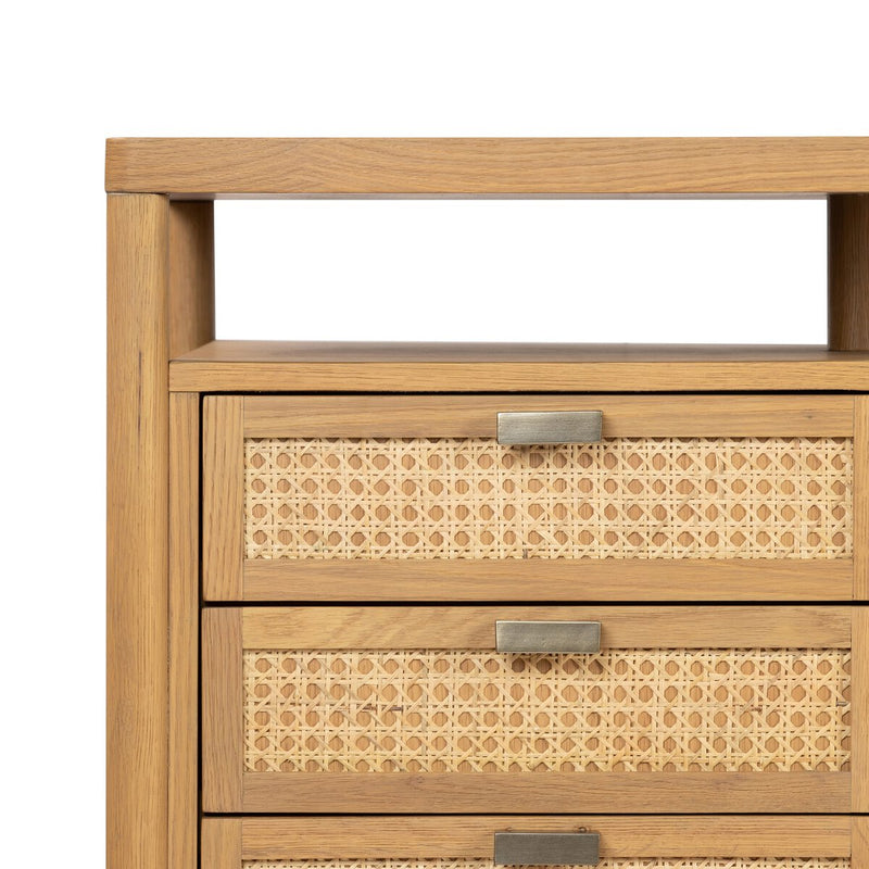 Westlake Executive Desk - Natural Circle Cane