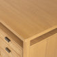 Westlake Executive Desk - Natural Circle Cane