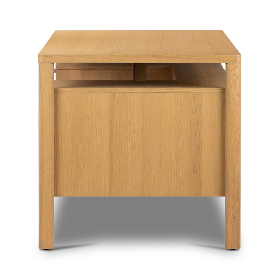 Westlake Executive Desk - Natural Circle Cane