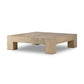 Abaso Coffee Table - Whitewash Rustic Wormwood Oak