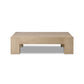 Abaso Coffee Table - Whitewash Rustic Wormwood Oak