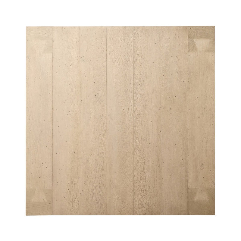 Abaso Coffee Table - Whitewash Rustic Wormwood Oak