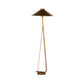Egon Floor Lamp - Antique Brass Iron