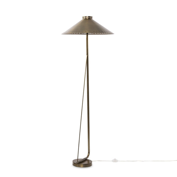 Egon Floor Lamp - Antique Brass Iron