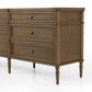 Toulouse 6 Drawer Dresser - Toasted Oak