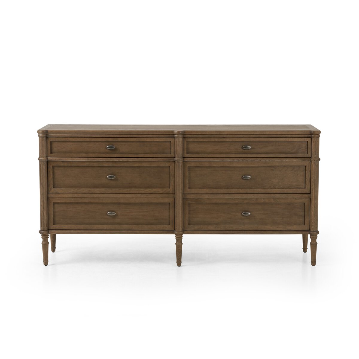 Toulouse 6 Drawer Dresser - Toasted Oak