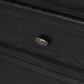 Toulouse 6 Drawer Dresser - Distressed Black