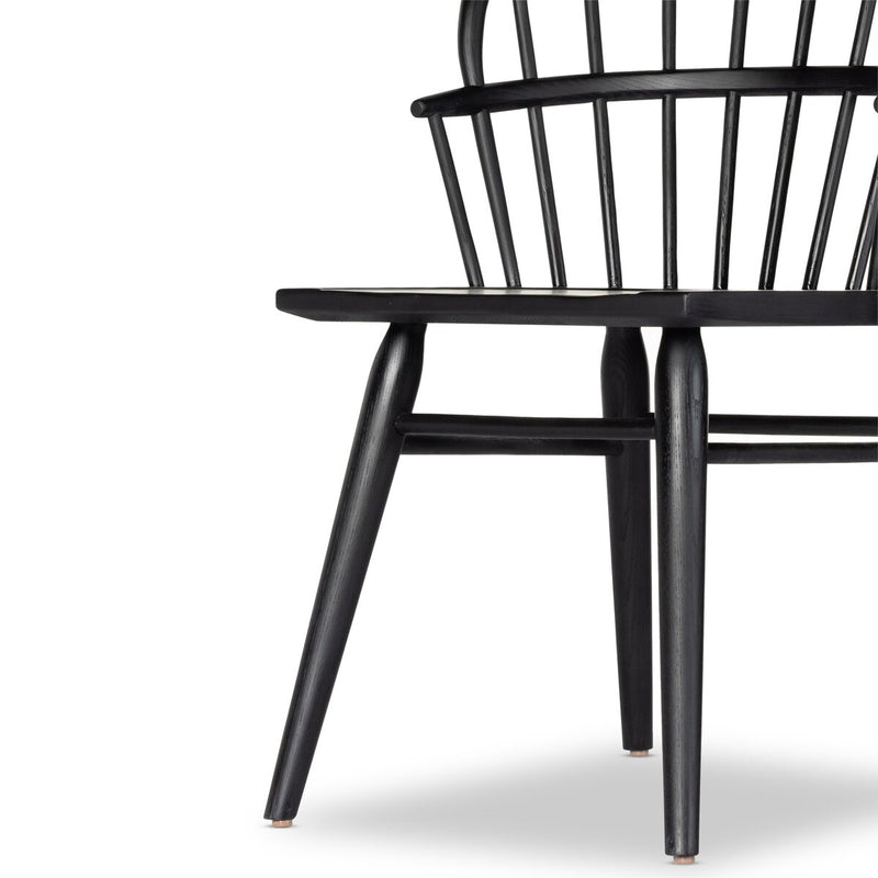 Connor Dining Chair - Black Ash