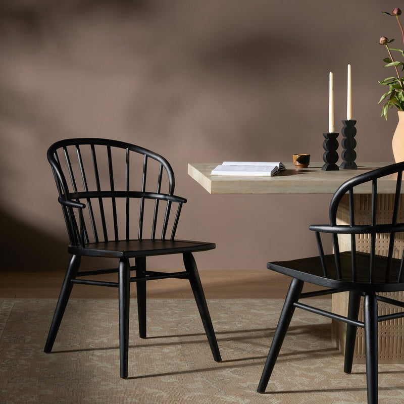 Connor Dining Chair - Black Ash