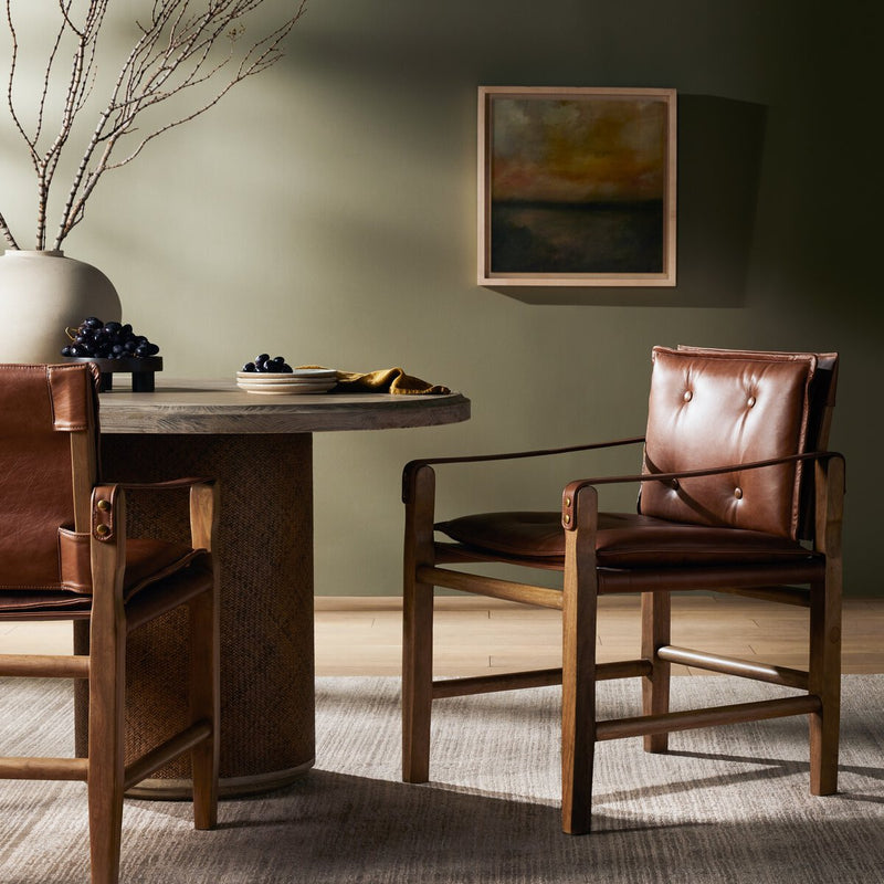 Lenz Dining Armchair - Sonoma Chestnut