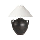 Mays Table Lamp - Aged Black Terracotta