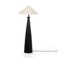 Innes Tapered Shade Floor Lamp - Matte Black Cast Aluminum