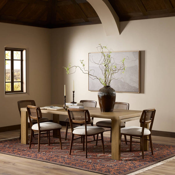 Millie Dining Table - Drifted Oak Solid