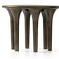 Kelden End Table - Aged Bronze