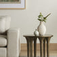 Kelden End Table - Aged Bronze
