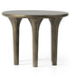 Kelden End Table - Aged Bronze