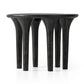Kelden End Table - Raw Black