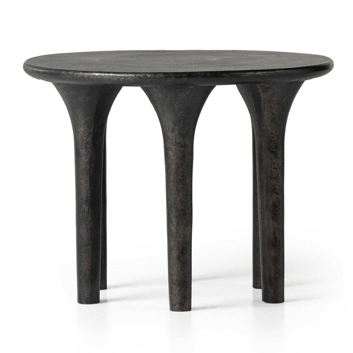 Kelden End Table - Raw Black
