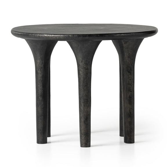 Kelden End Table - Raw Black