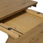 Leif Round Extension Dining Table 60" - Aged Natural Oak Veneer
