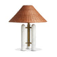 Medici Table Lamp - Charcoal And White Marble