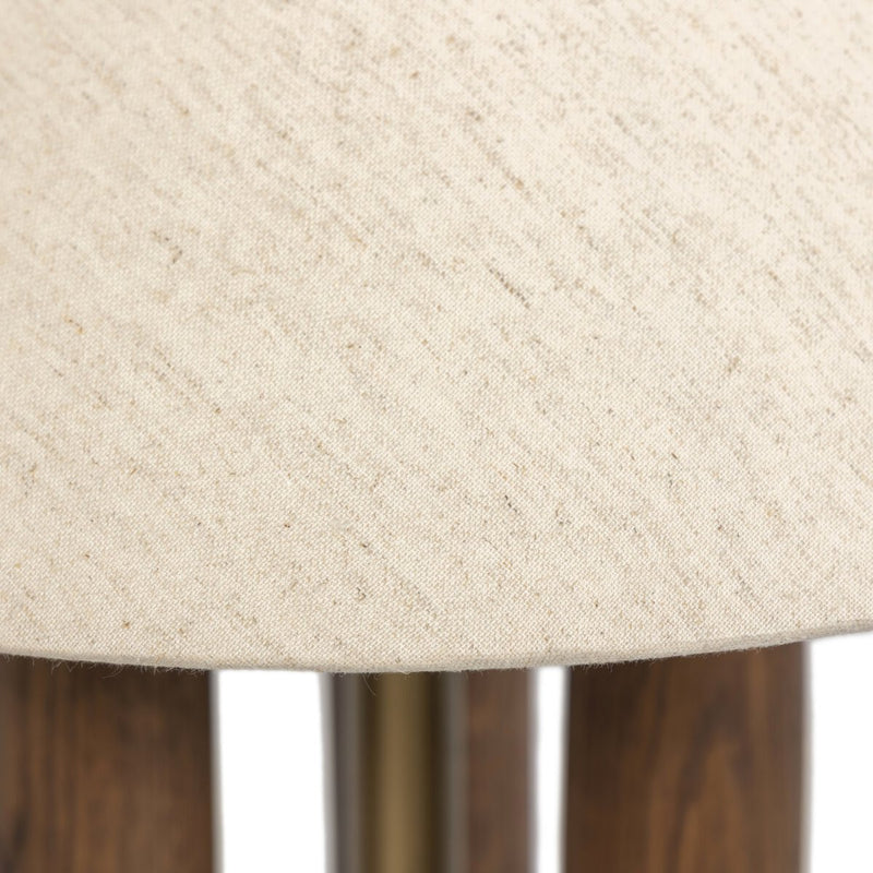 Medici Table Lamp - Warm Brown Oak