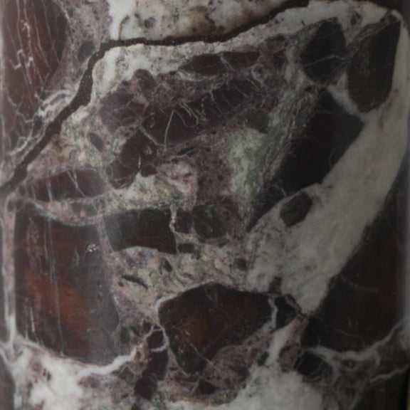 Medici Table Lamp - Merlot Marble