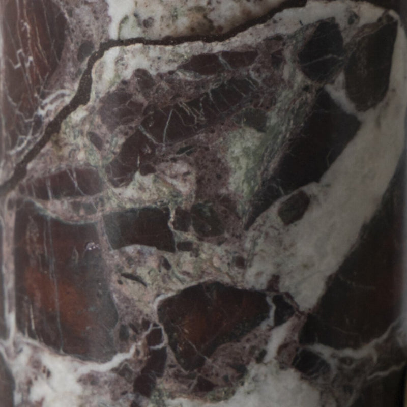 Medici Table Lamp - Merlot Marble